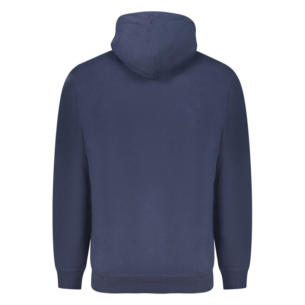 Blue Cotton Men Sweater Tommy Hilfiger