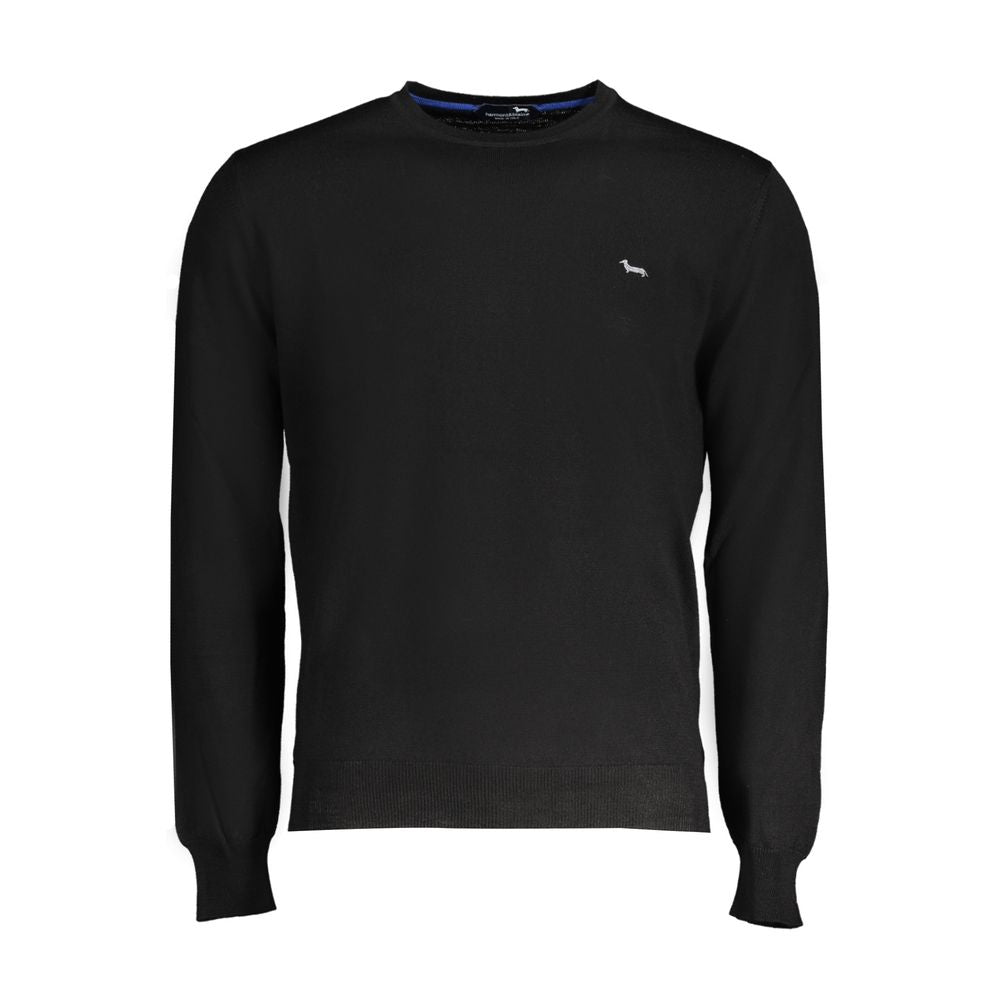Black Wool Sweater Harmont & Blaine
