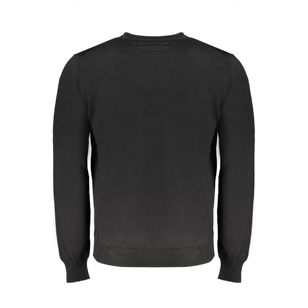 Black Wool Sweater Harmont & Blaine