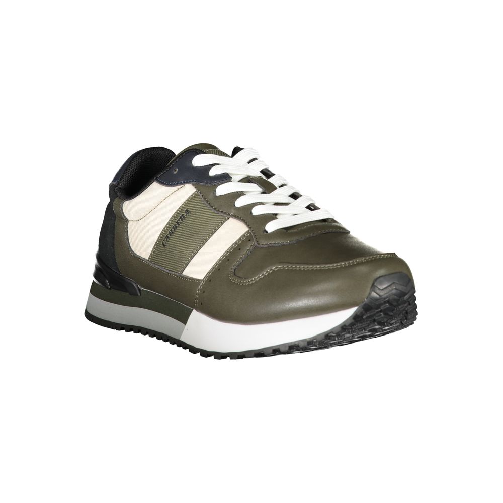 Emerald Glide Sporty Sneakers with Contrast Laces Carrera