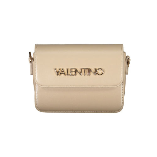 Beige Polyethylene Women Handbag Mario Valentino