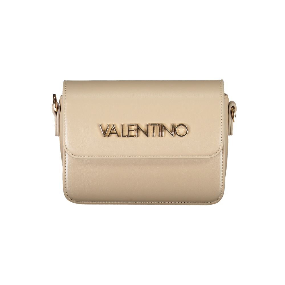 Beige Polyethylene Women Handbag Mario Valentino