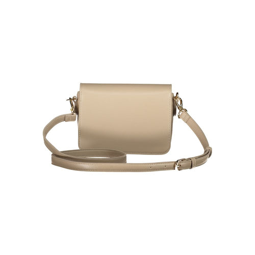 Beige Polyethylene Women Handbag Mario Valentino