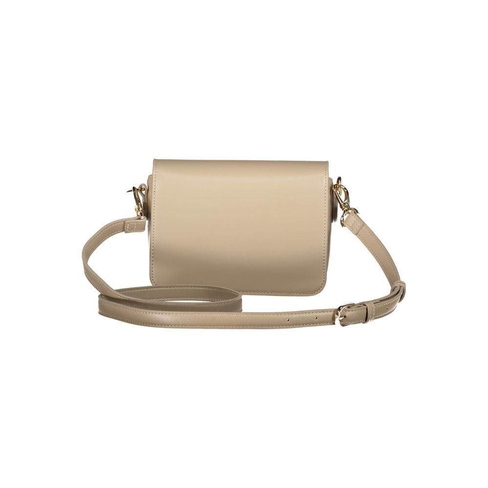 Beige Polyethylene Women Handbag Mario Valentino