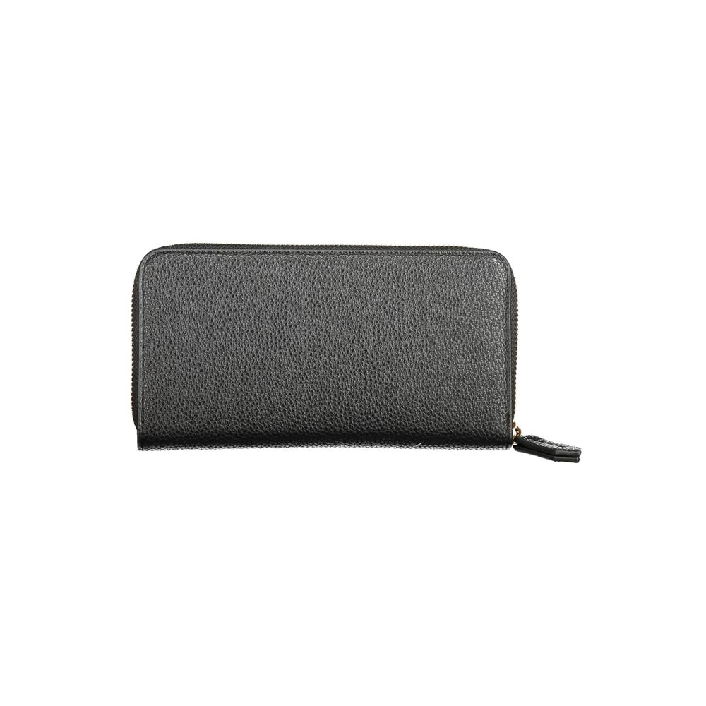 Black Polyethylene Wallet Mario Valentino