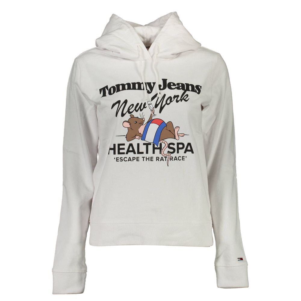 White Cotton Women Sweater Tommy Hilfiger
