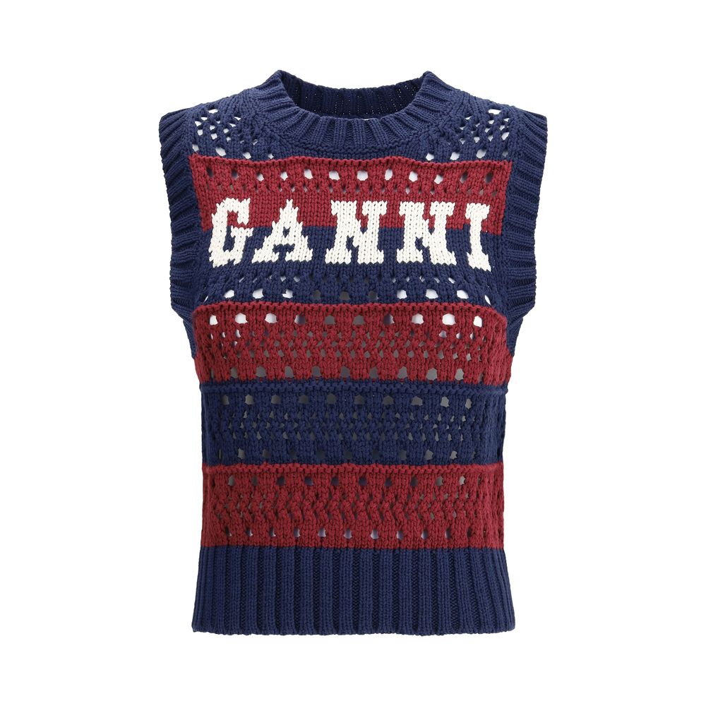 Striped Vest Ganni