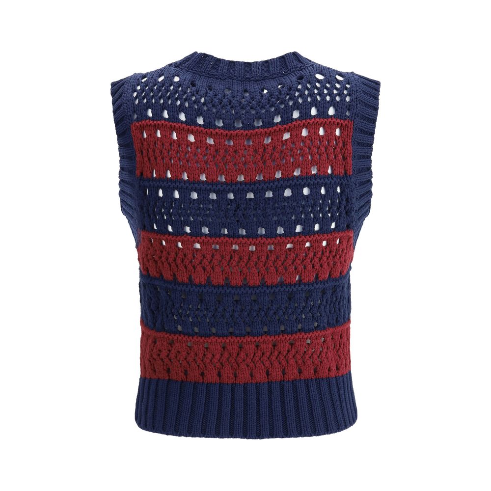 Striped Vest Ganni