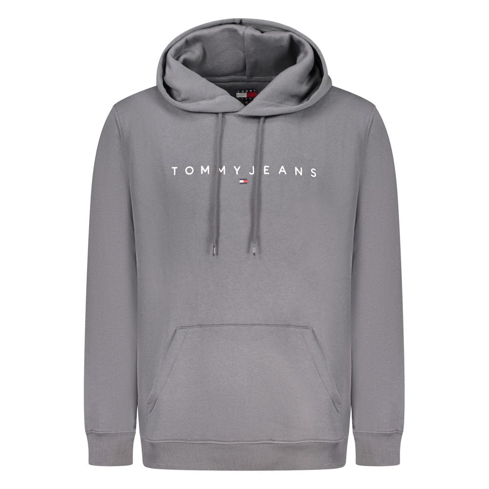 Gray Cotton Men Sweater Tommy Hilfiger