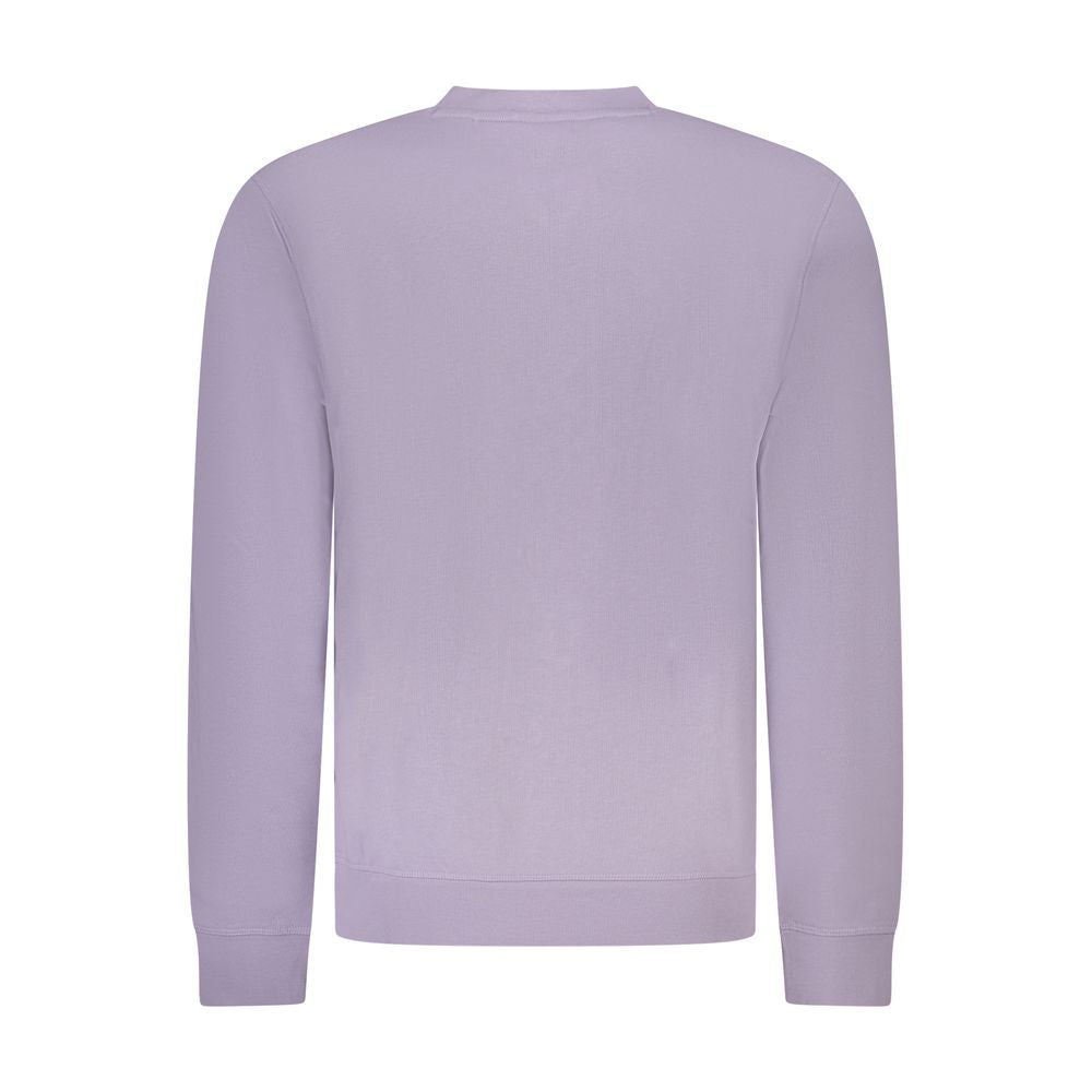 Purple Cotton Men Sweater Hugo Boss