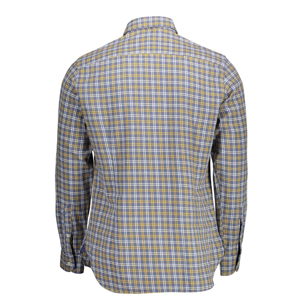 Blue Cotton Men Shirt U.S. POLO ASSN.