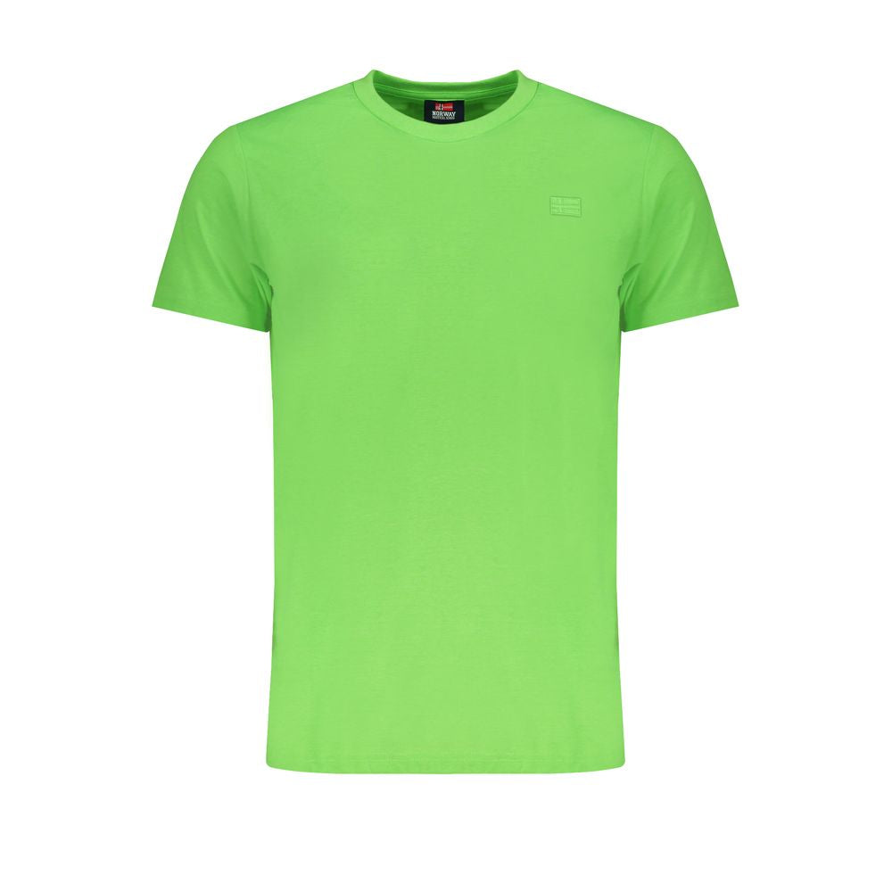 Green Cotton T-Shirt Norway 1963