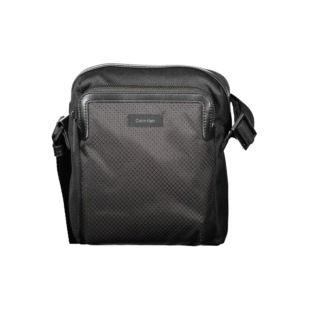 Black Polyester Men Shoulder Bag Calvin Klein