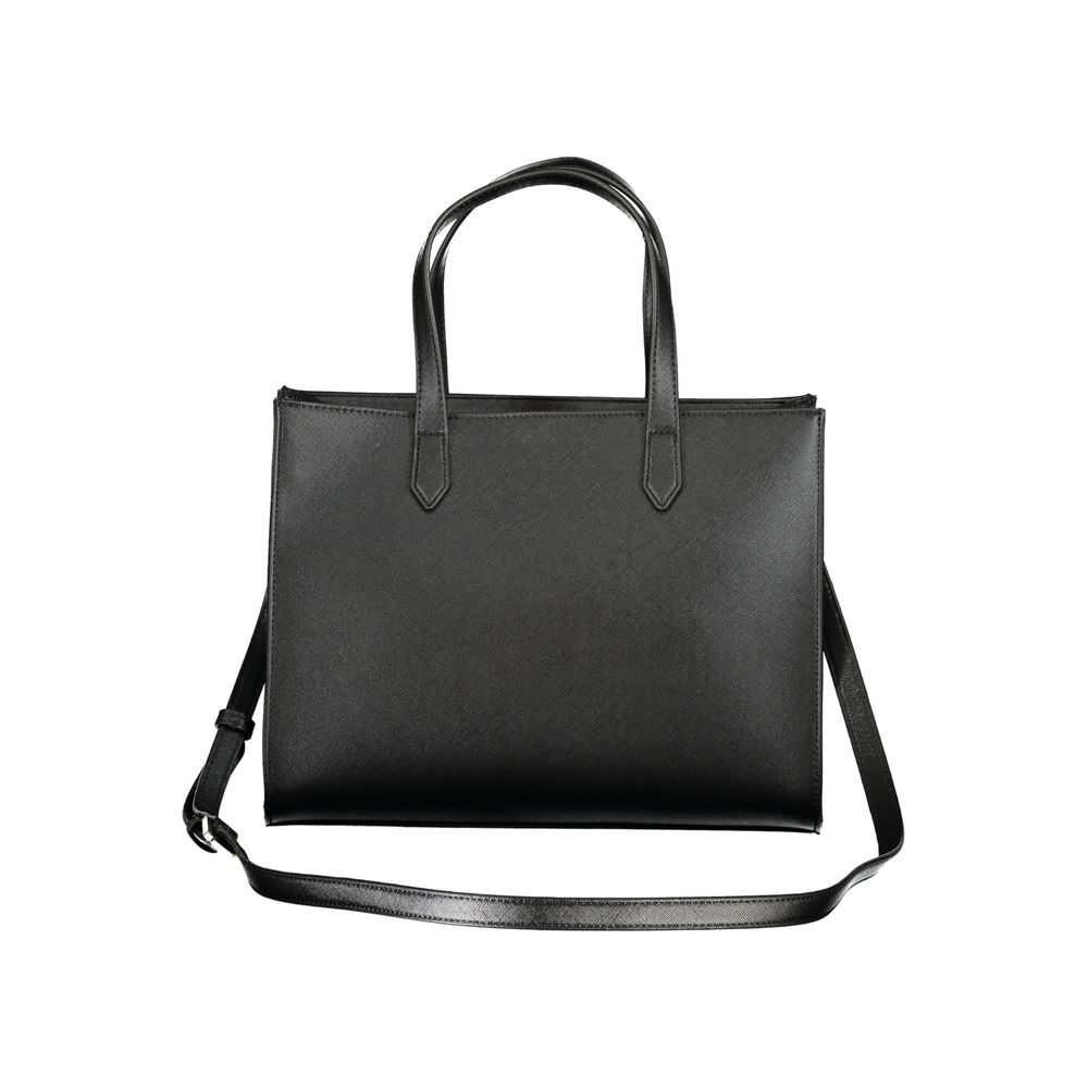 Black Polyethylene Handbag Mario Valentino