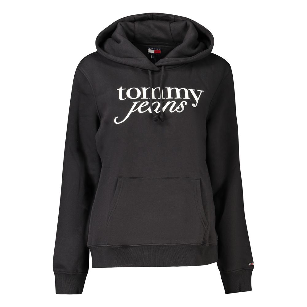 Black Cotton Women Sweater Tommy Hilfiger