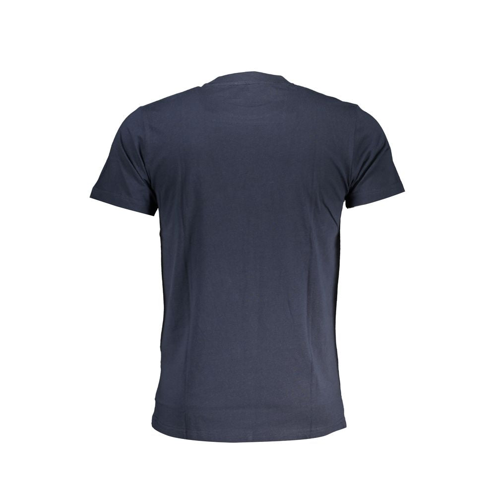 Blue Cotton T-Shirt Cavalli Class