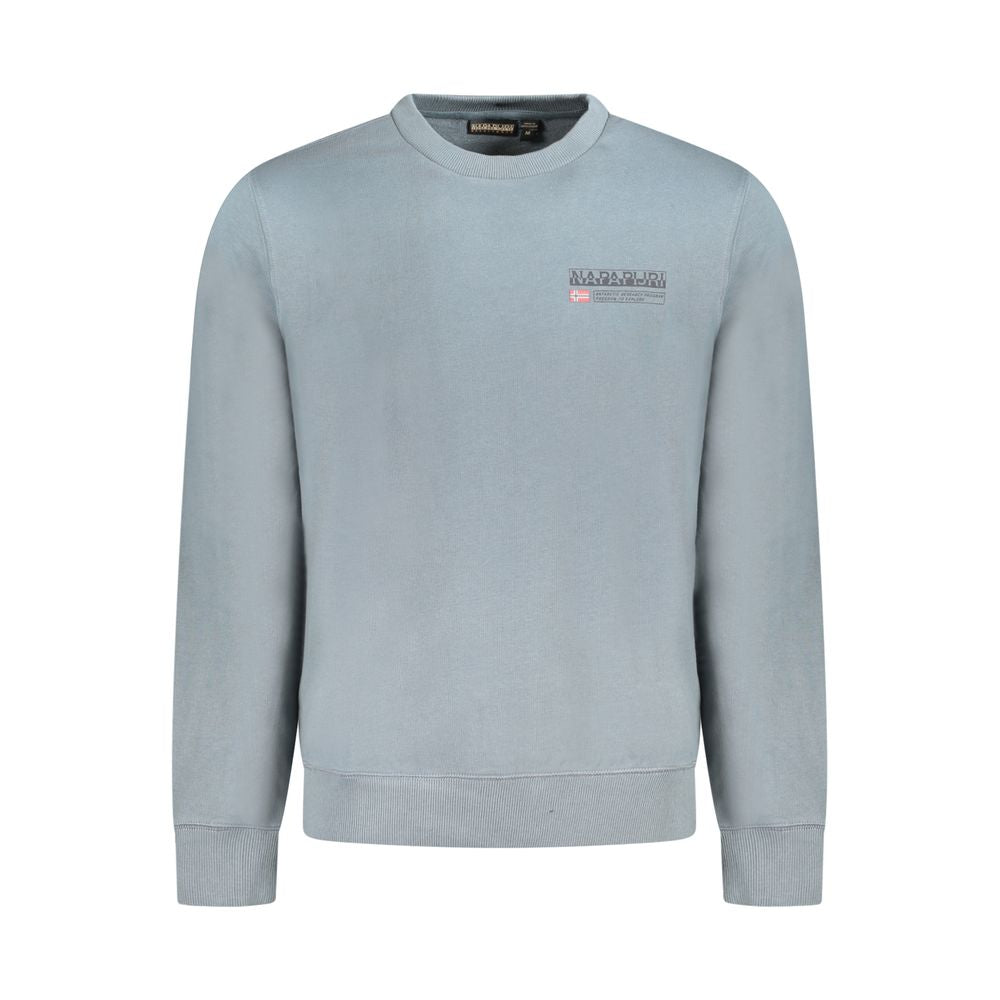 Gray Cotton Men Sweater Napapijri