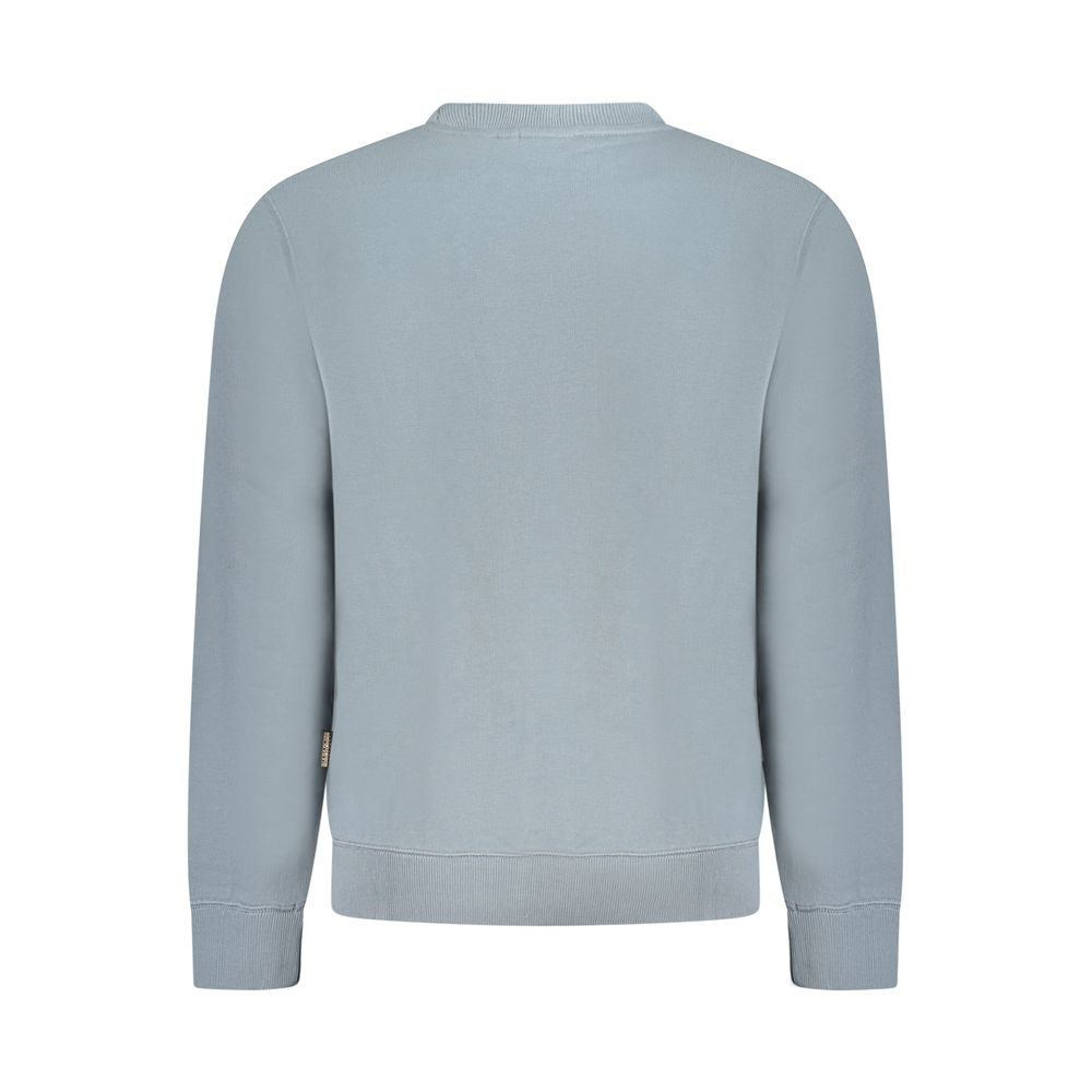 Gray Cotton Men Sweater Napapijri