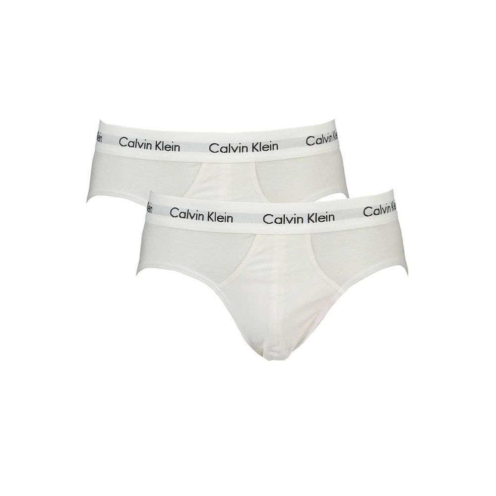 White Cotton Underwear Calvin Klein