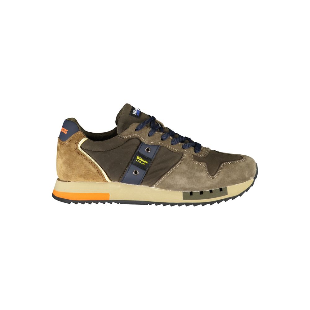 Green Polyester Sneaker Blauer