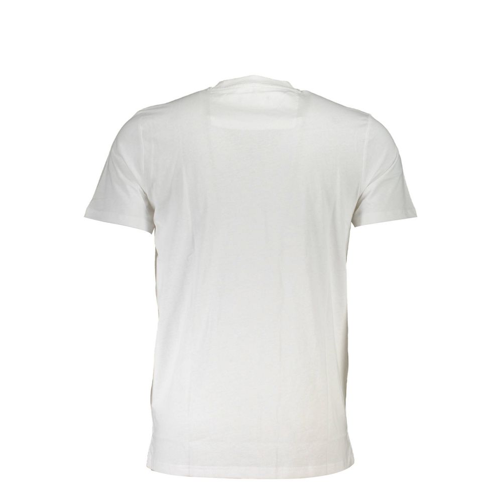 White Cotton T-Shirt Cavalli Class
