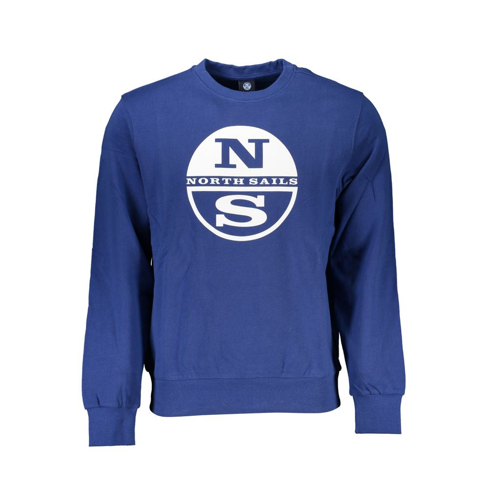 Blue Cotton Men Sweater North Sails