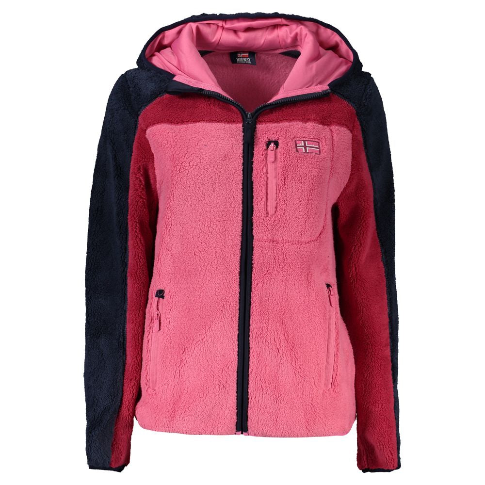 Pink Polyester Women Jacket Norway 1963