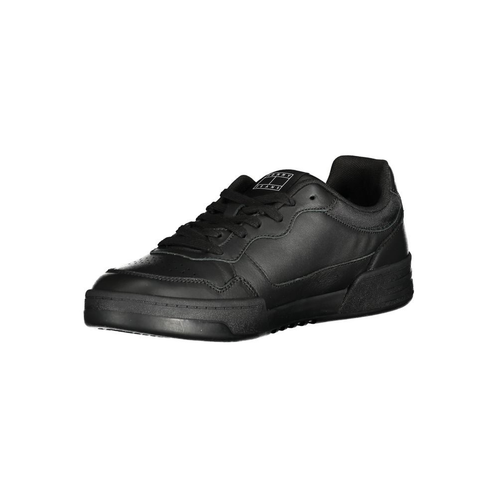 Black Polyethylene Men Sneaker Tommy Hilfiger