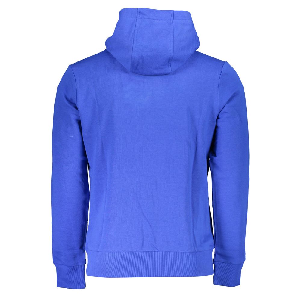 Blue Cotton Men Sweater La Martina