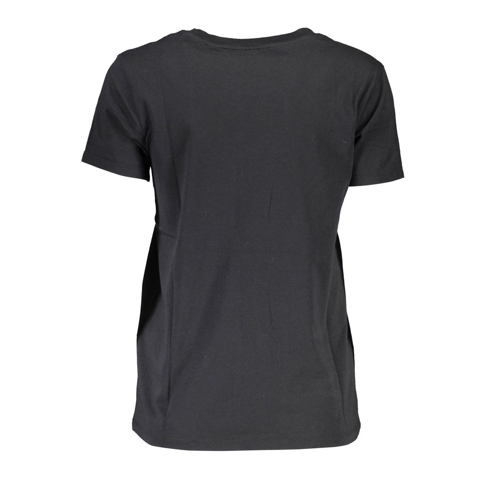 Black Cotton Women T-Shirt Levi's