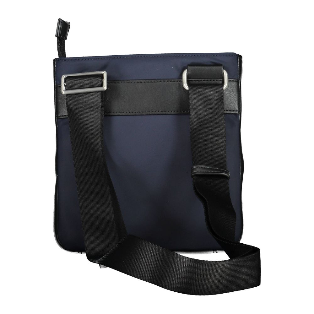 Blue Polyester Men Shoulder Bag Tommy Hilfiger