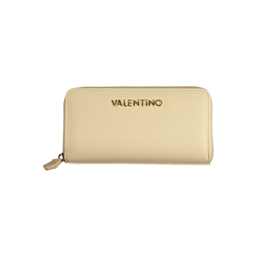 Beige Polyethylene Wallet Mario Valentino