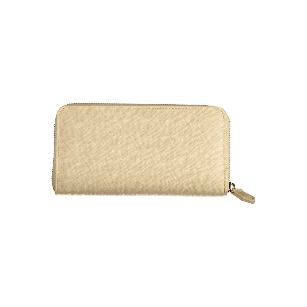 Beige Polyethylene Wallet Mario Valentino