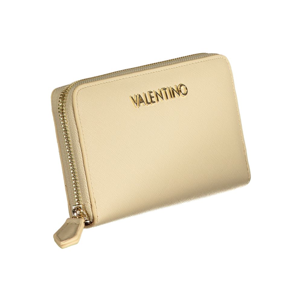 Beige Polyethylene Wallet Mario Valentino