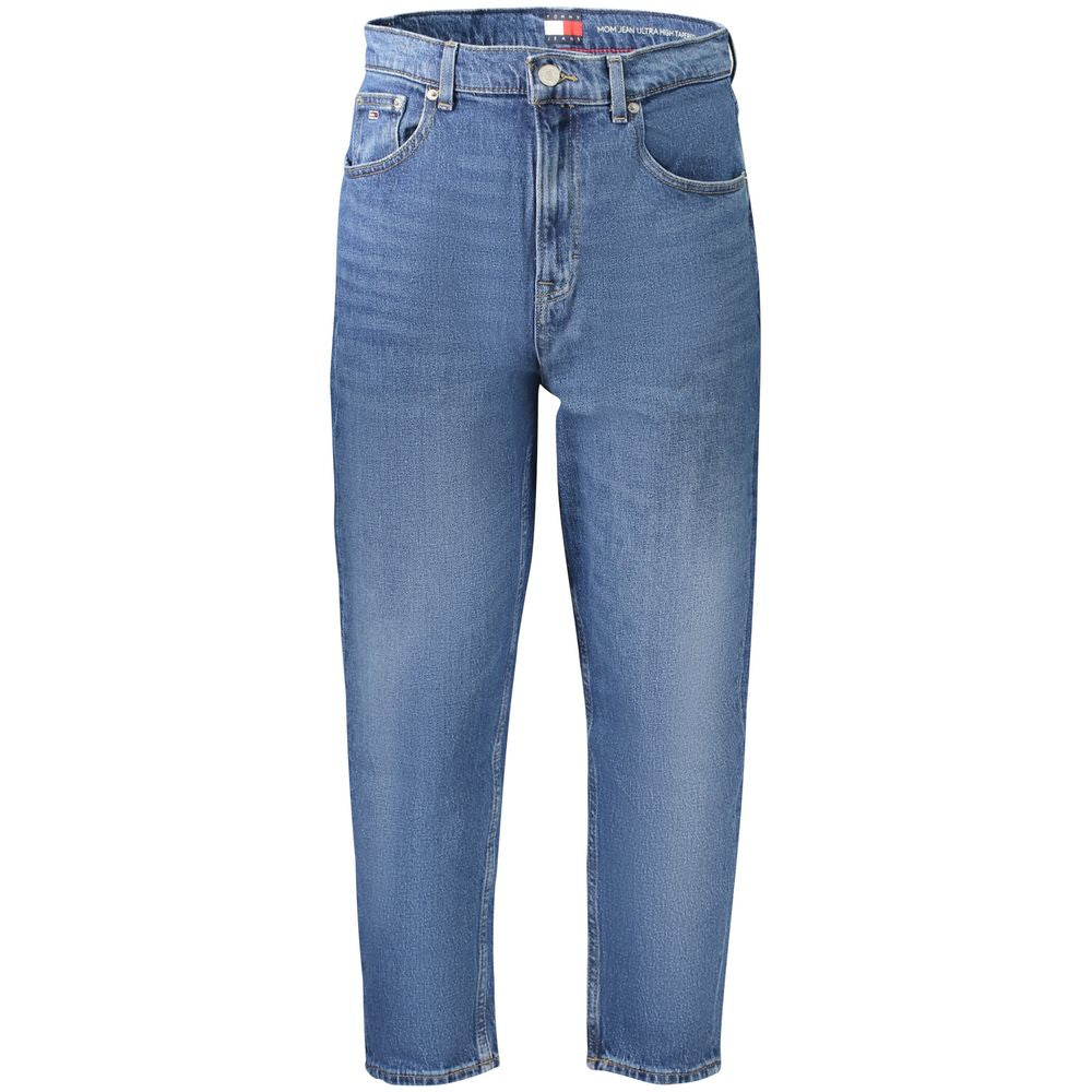 Blue Cotton Women Jeans Tommy Hilfiger