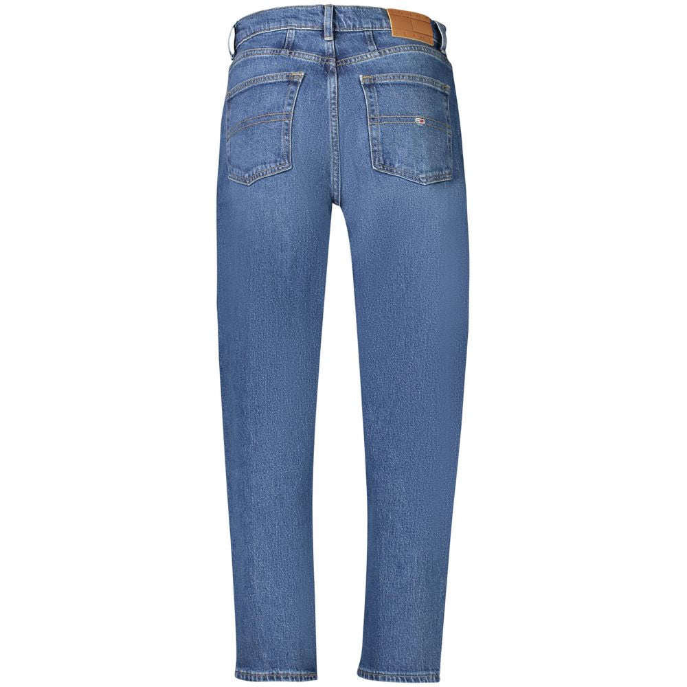 Blue Cotton Women Jeans Tommy Hilfiger