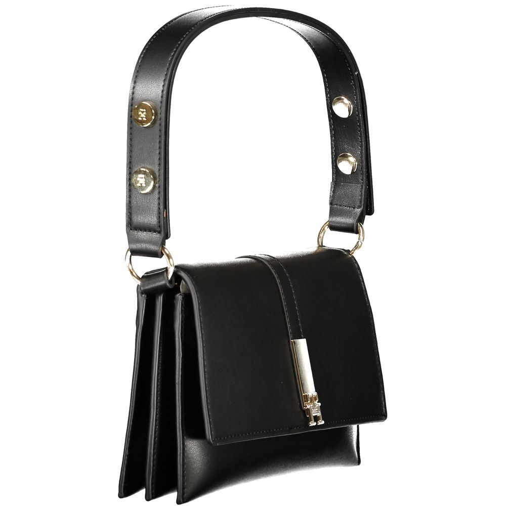 Black Polyethylene Women Handbag Tommy Hilfiger