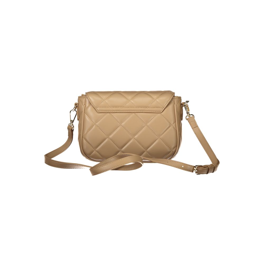 Beige Polyethylene Women Handbag Mario Valentino