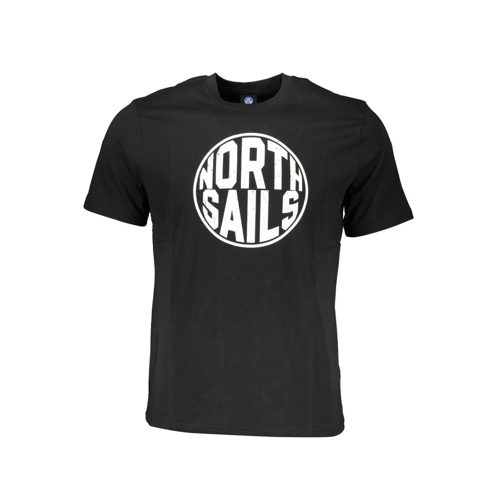 Black Cotton T-Shirt North Sails