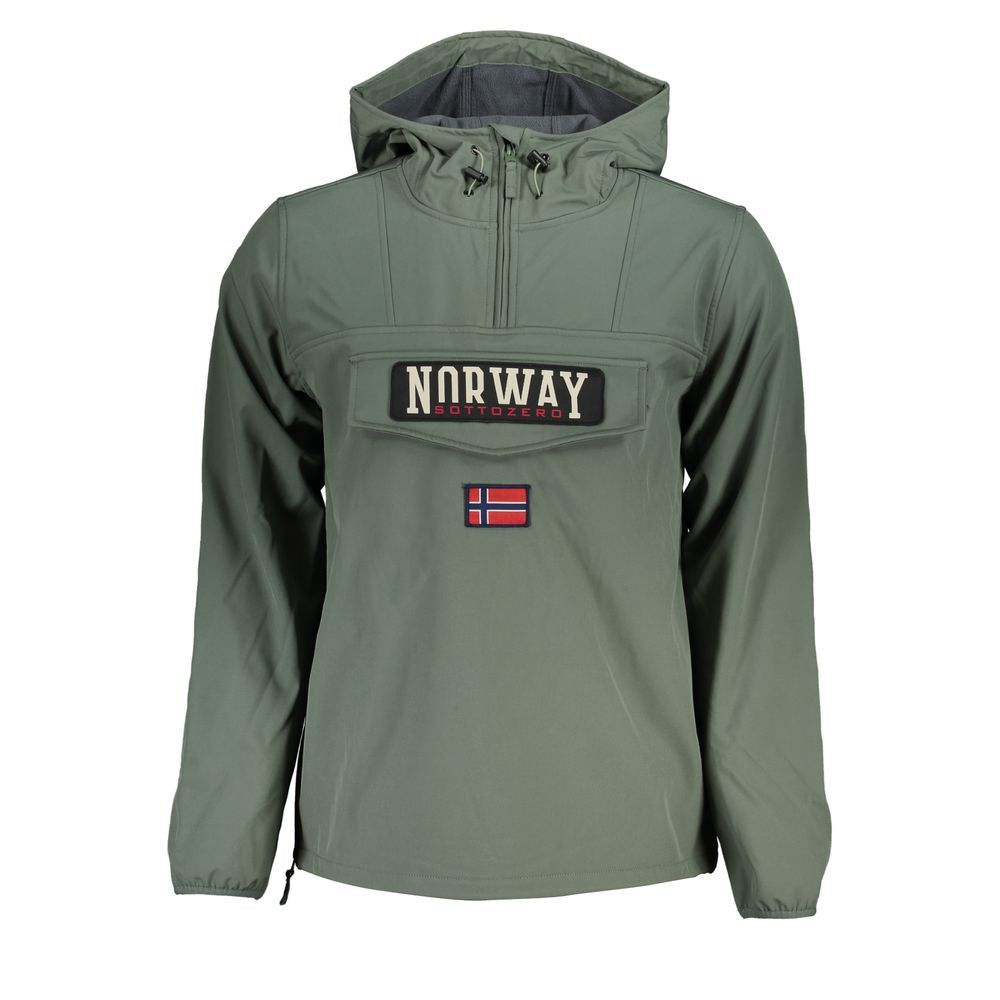 Green Polyester Men's Jacket Norway 1963