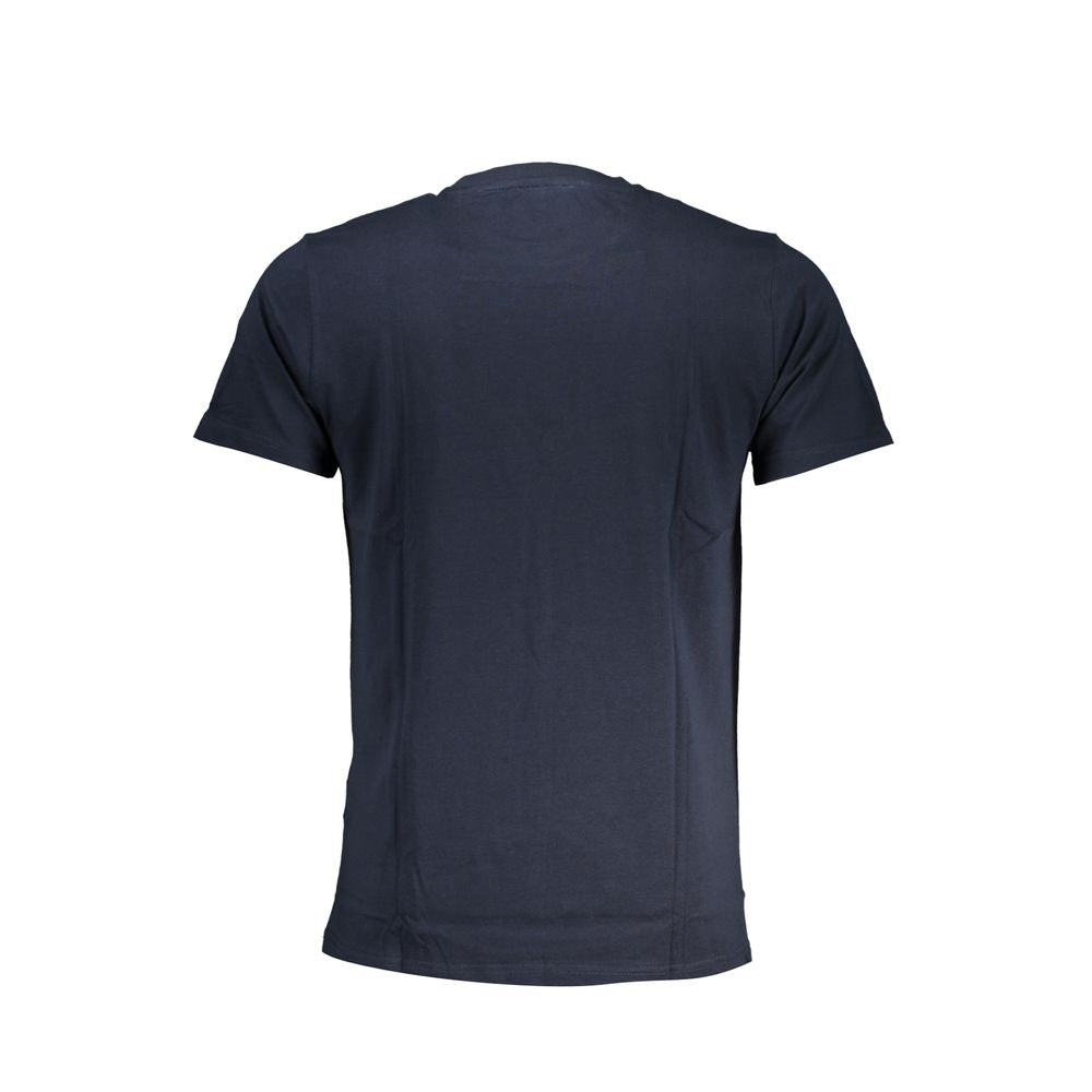 Blue Cotton T-Shirt Cavalli Class