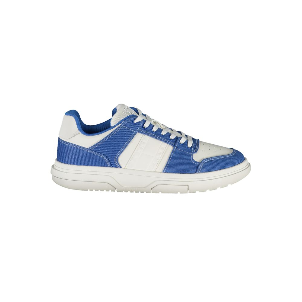 White Polyester Sneaker Tommy Hilfiger