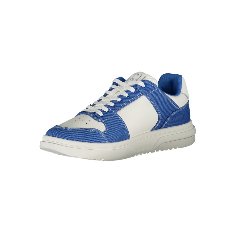 White Polyester Sneaker Tommy Hilfiger
