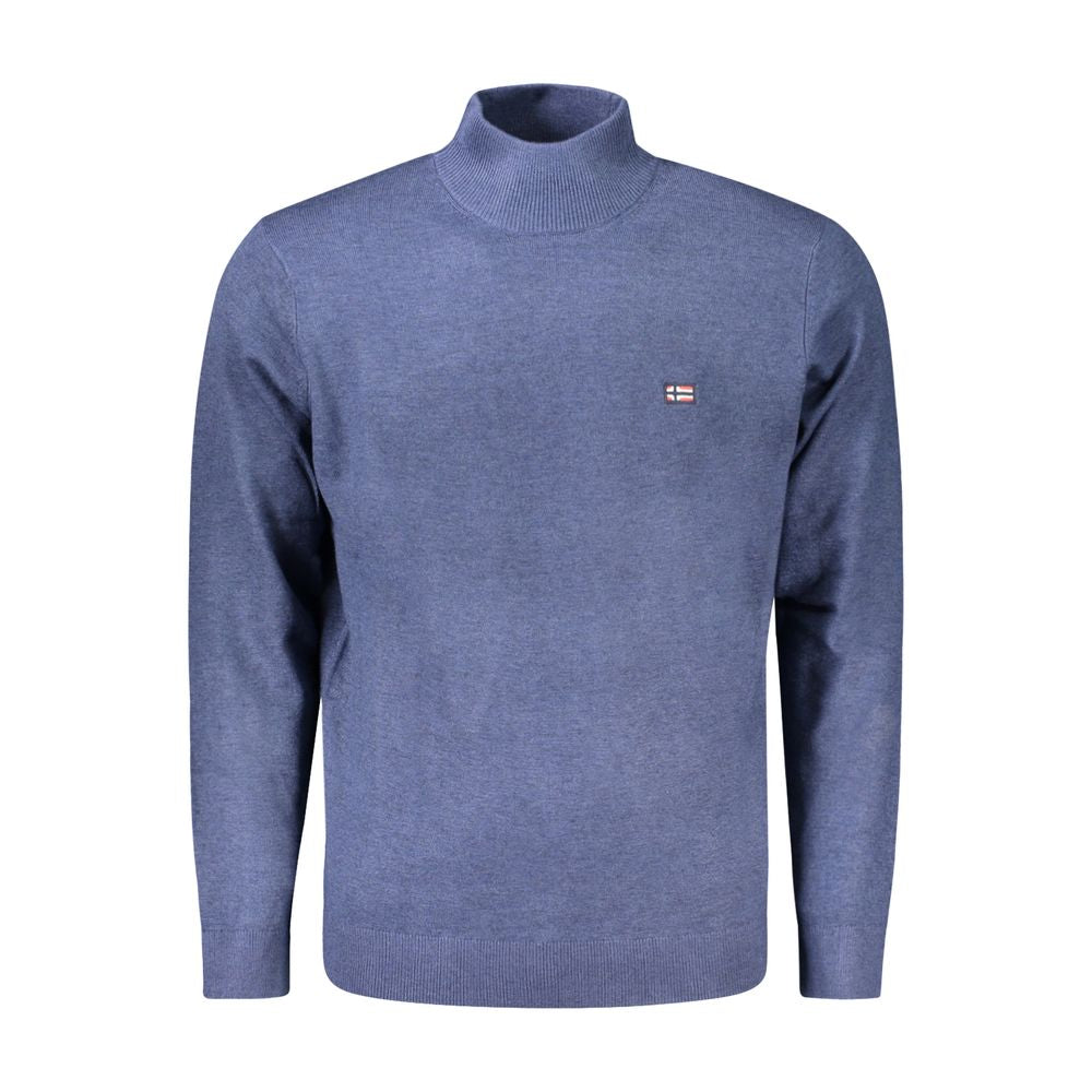 Blue Polyester Sweater Norway 1963