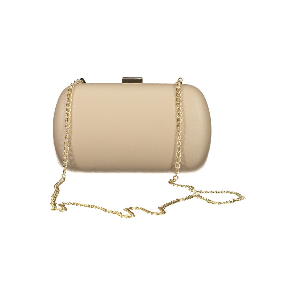 Beige Polyethylene Women Handbag Mario Valentino