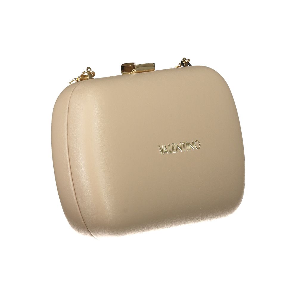 Beige Polyethylene Women Handbag Mario Valentino