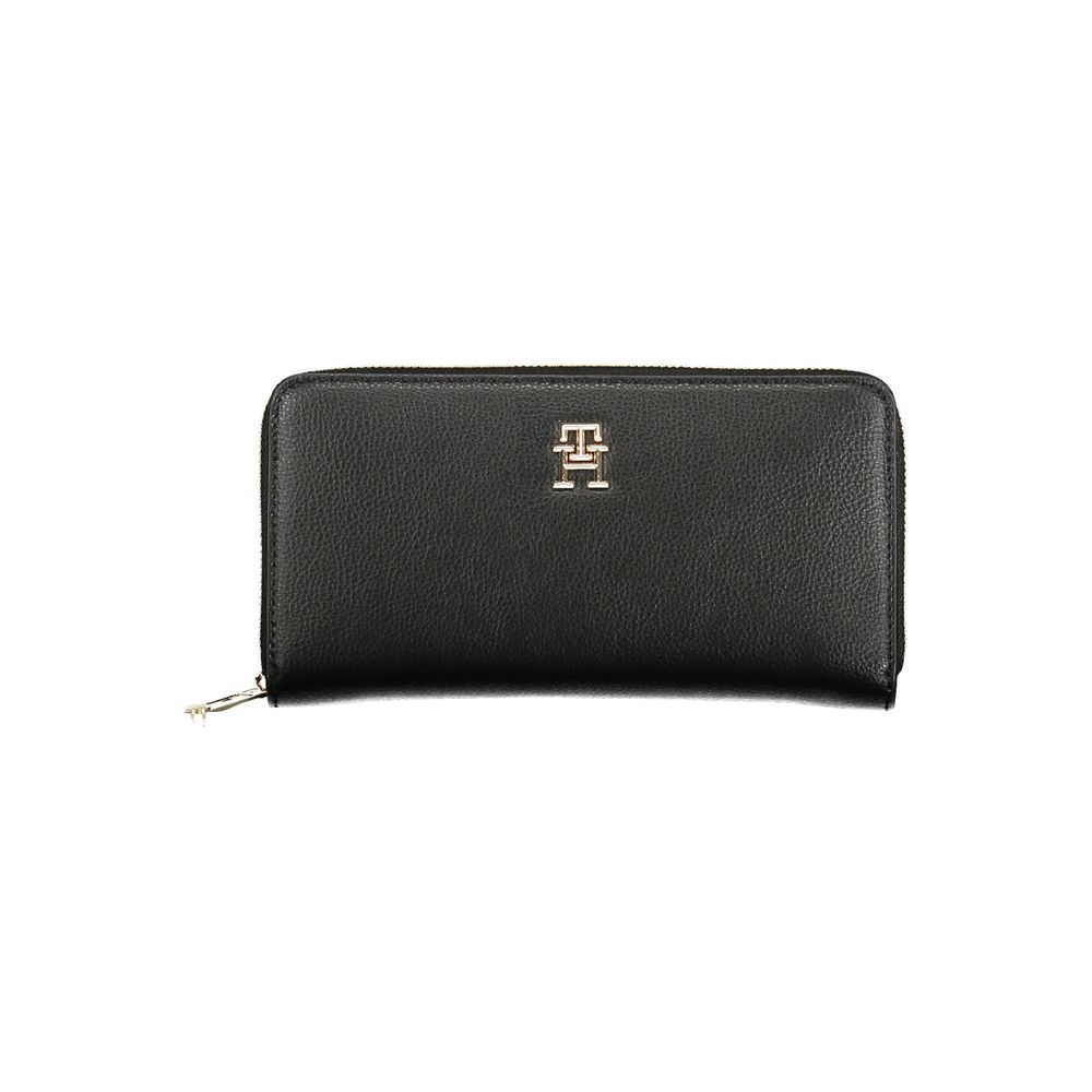 Black Polyethylene Women Wallet Tommy Hilfiger