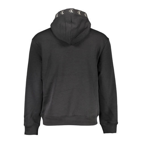 Black Cotton Men Sweater Calvin Klein