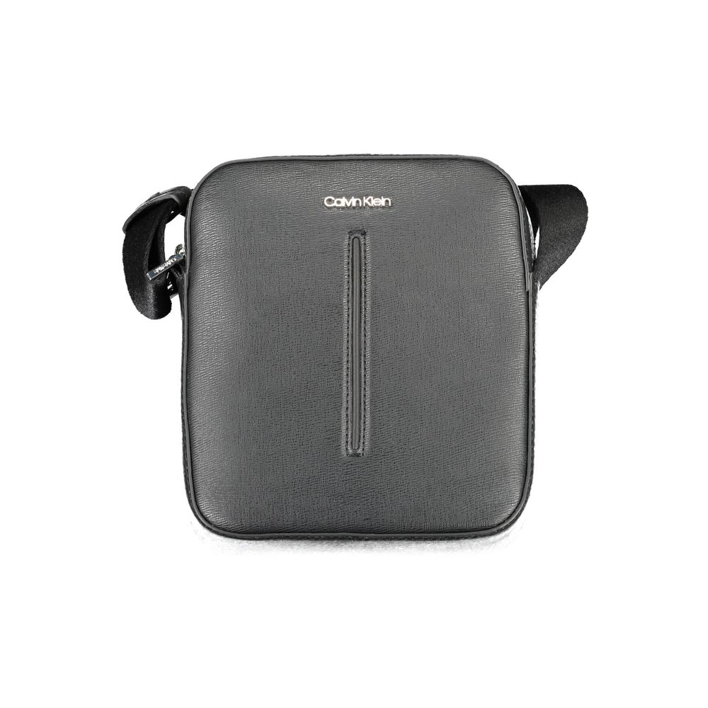 Black Polyester Men Shoulder Bag Calvin Klein