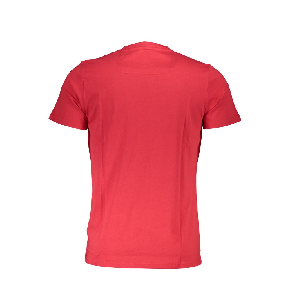 Red Cotton Men T-Shirt Cavalli Class